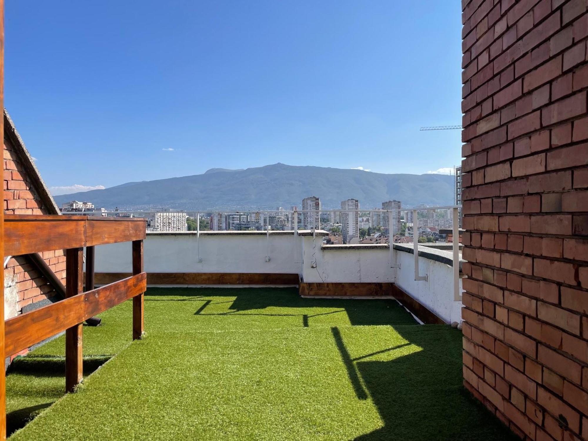 Rooftop City Loft Sofia Ngoại thất bức ảnh