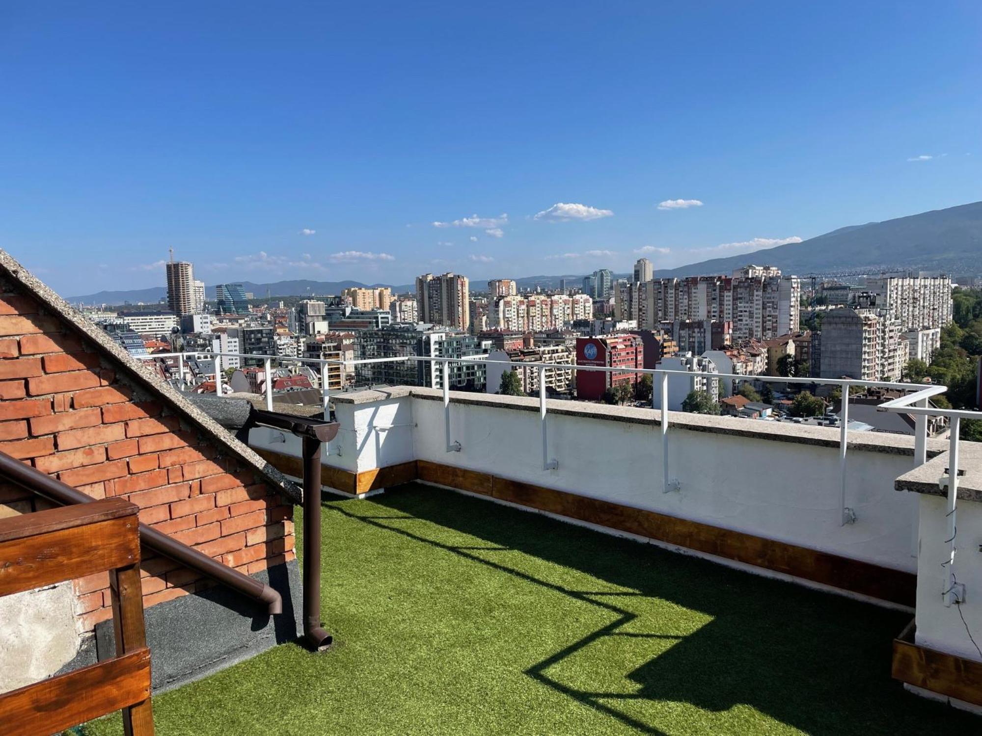 Rooftop City Loft Sofia Ngoại thất bức ảnh