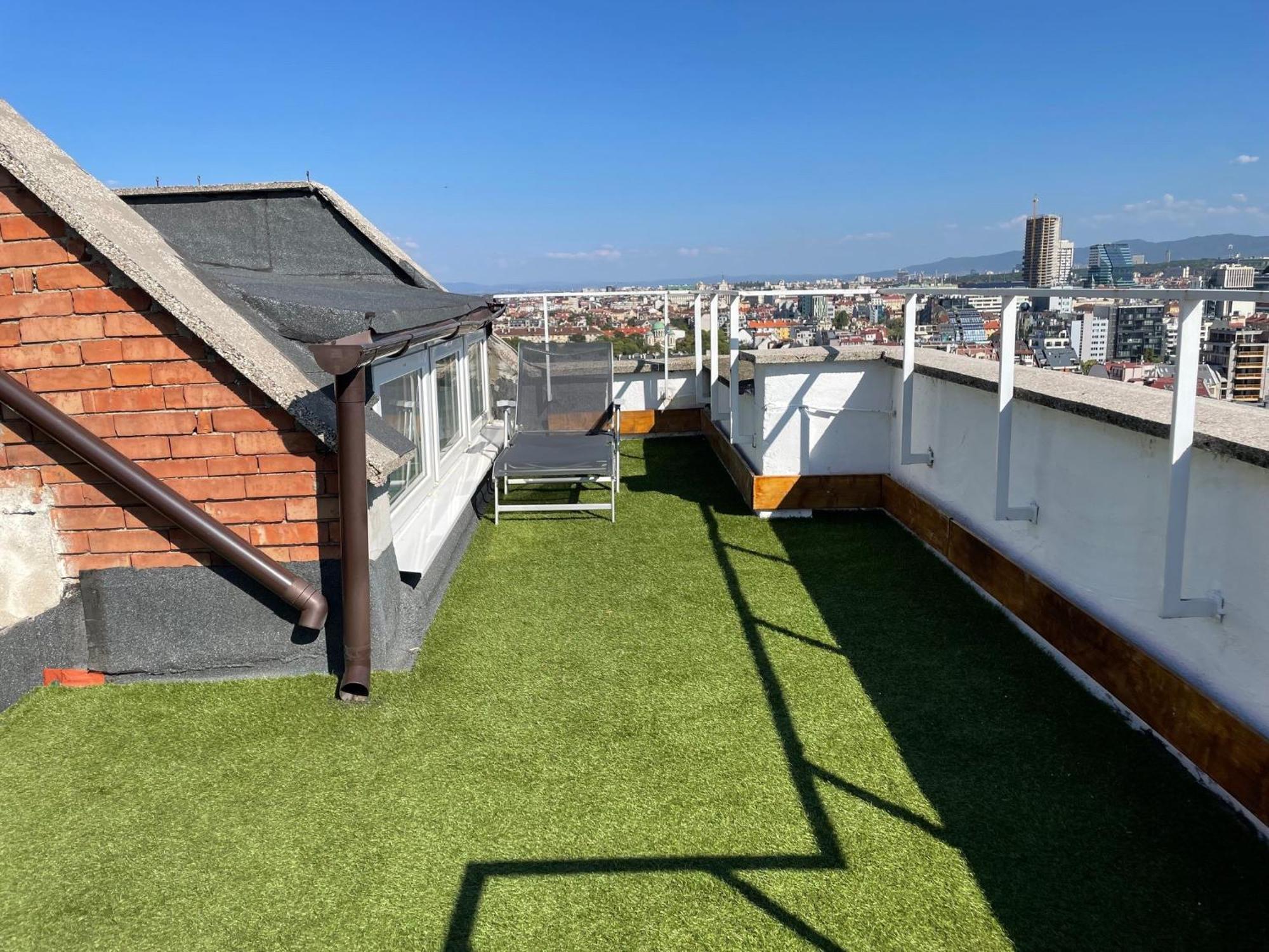 Rooftop City Loft Sofia Ngoại thất bức ảnh